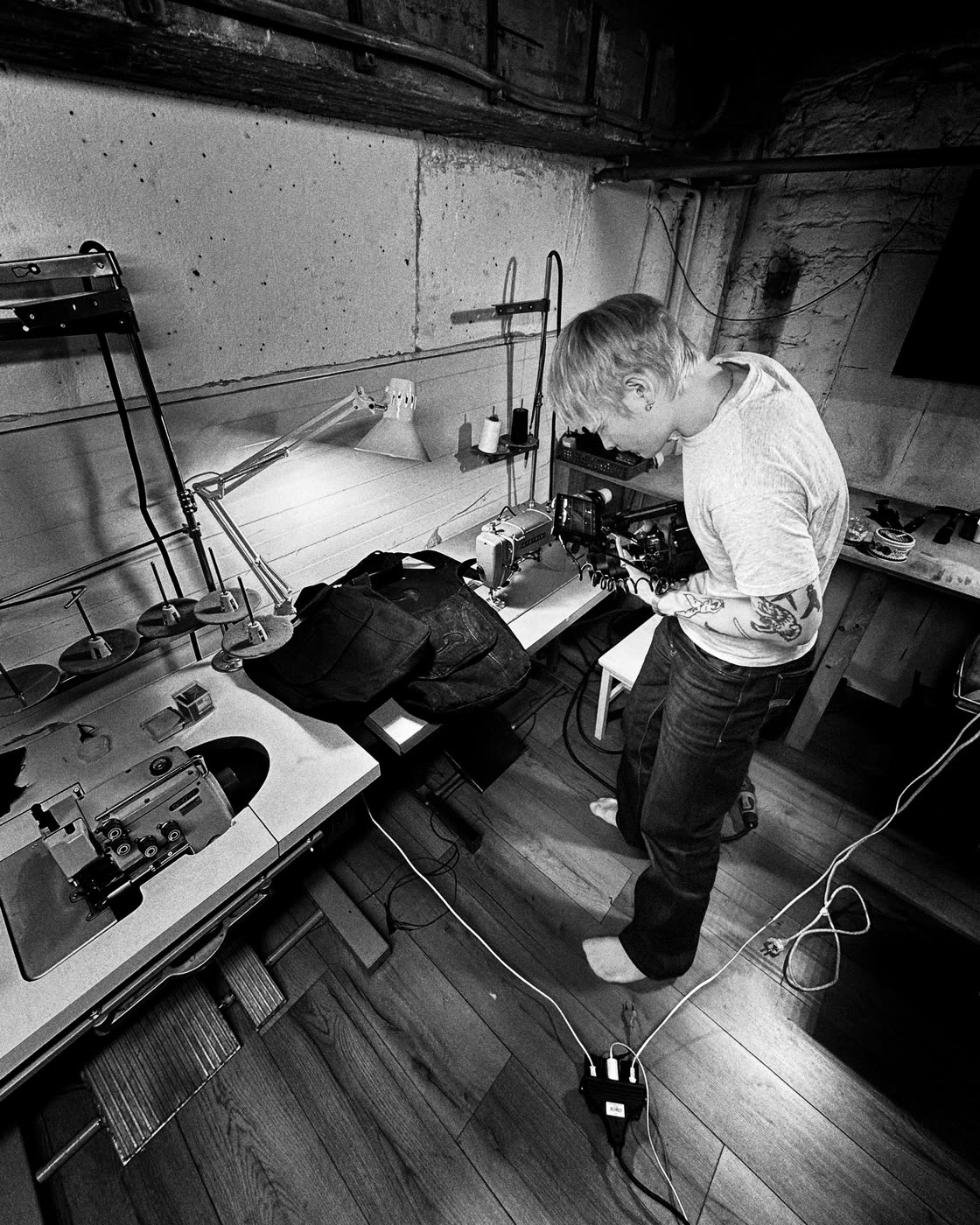Behind the scenes on Sting